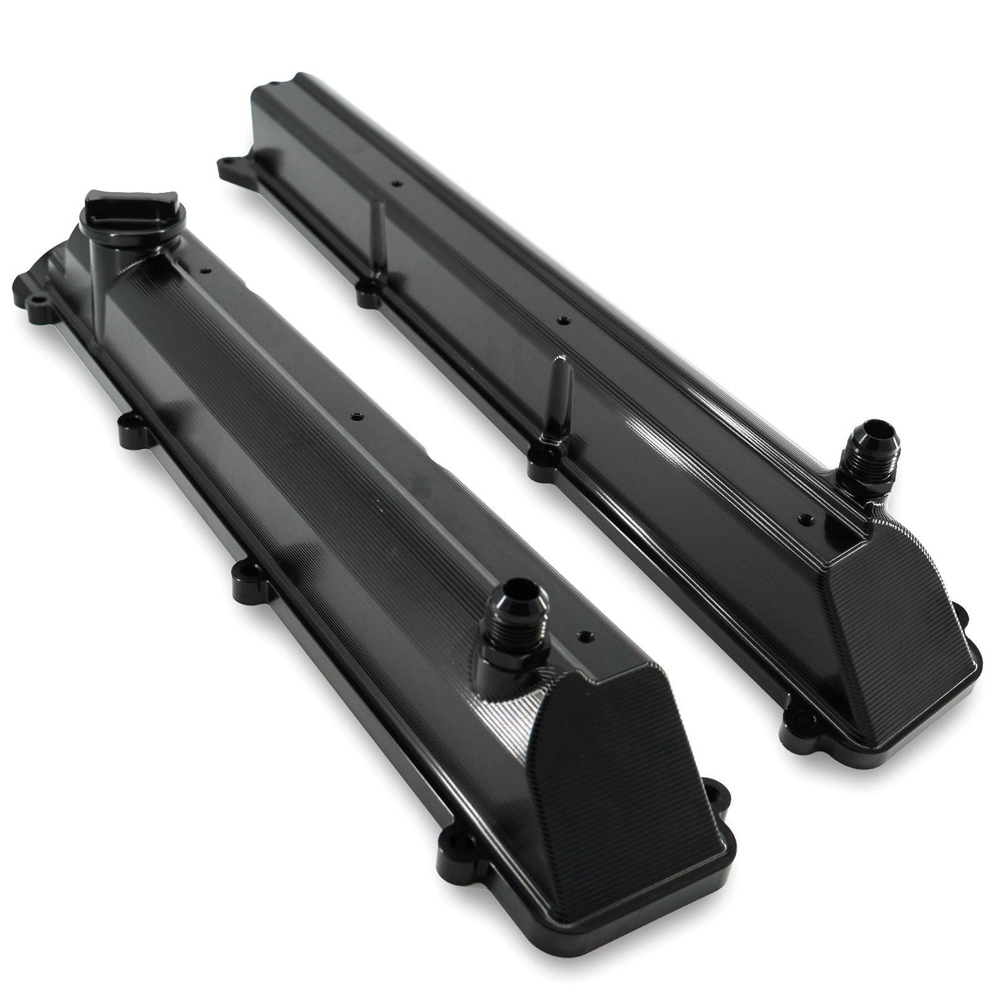 Toyota Supra 2JZ GE VVTI Billet Valve Covers Anodized Oil Cap Bolts 2J AN AN10