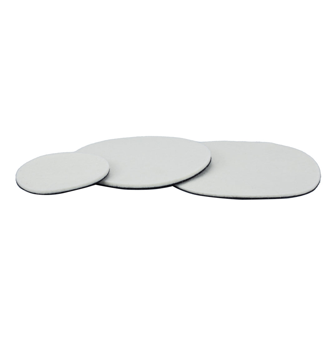 Wool Glass Polishing Pad – 3in, 5in, 6in (2 Pack)