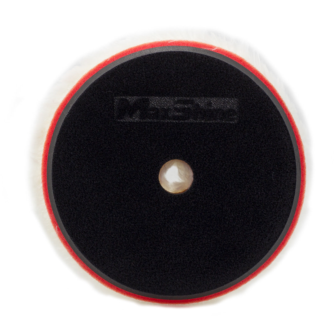 Wool Cutting Pads Rubber Backed - 3in, 5in, 6in