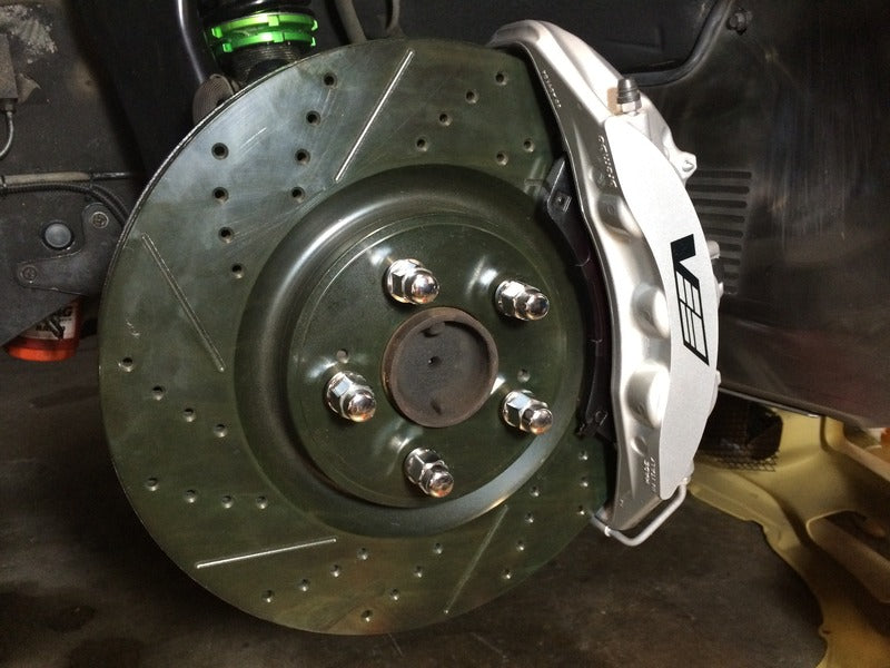 300zx Z32 6 Piston CTS-V Big Brake Caliper Bracket Kit