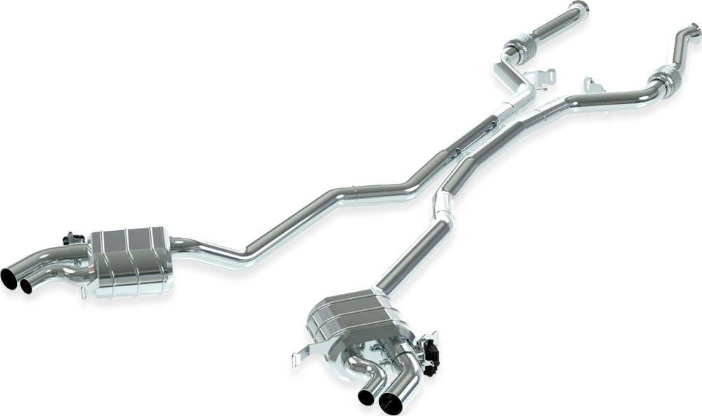Mercedes AMG GT63 (C192) - Valved Exhaust w Mid-Pipes (OE Actuators)