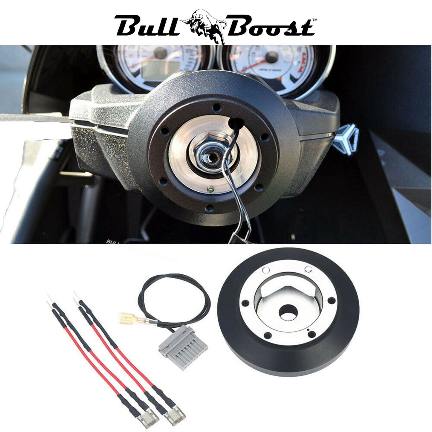 Quadro Style Steering Wheel Quick Release Short Hub Adapter For Nissan 350Z 370Z Sentra