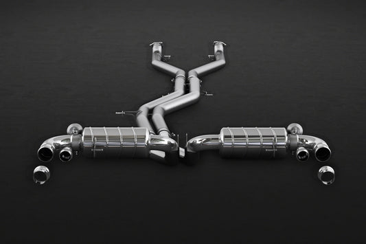 Bentley Bentayga (W12) - Valved Exhaust, Cat + MidSilencer Spare Pipes (CES3)