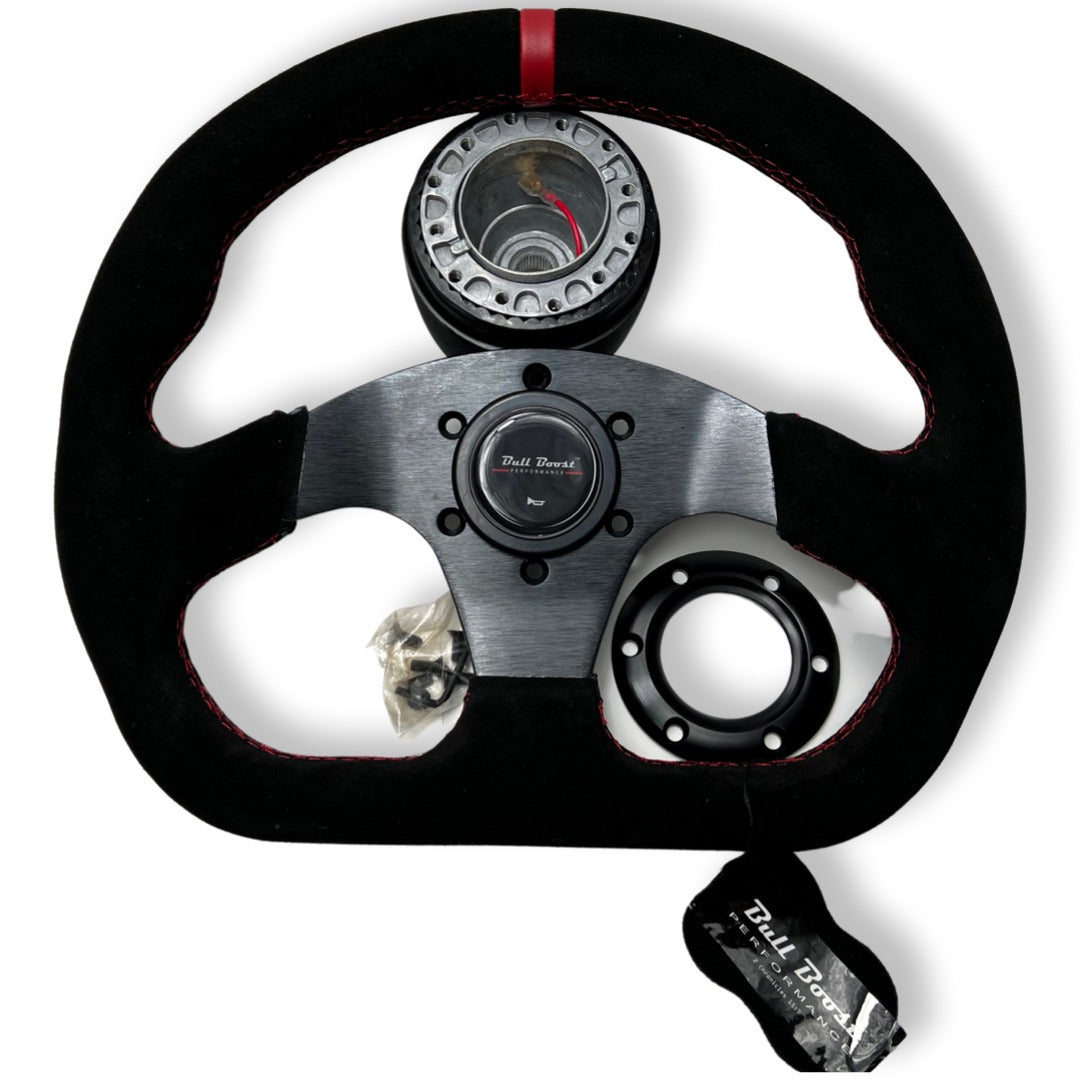 Steering Wheel + Hub Adapter for Toyota Chaser KE70 AE71 AE82 AE86 Supra Corolla