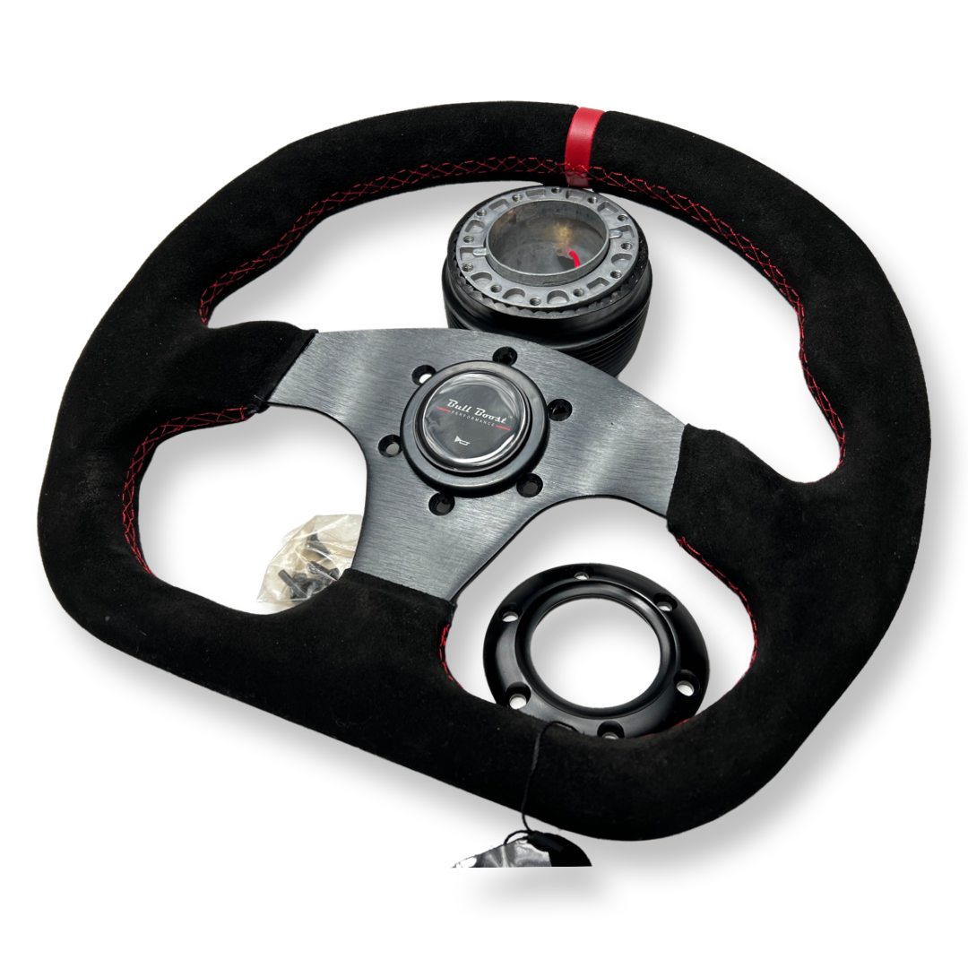 Steering Wheel + Hub Adapter for Toyota Chaser KE70 AE71 AE82 AE86 Supra Corolla