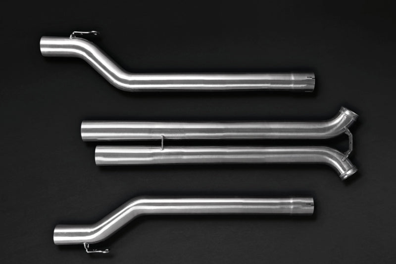 Bentley Continental GT/C/Speed W12 (3G/MSB) - Valved Exhaust + MidPipes (OE Actuators)