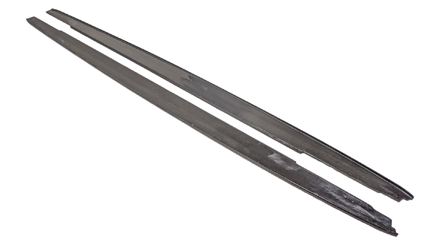 2017-2023 BMW 5 Series G30 Performance Inspired Carbon Fiber Side Skirt Extensions (Pair)