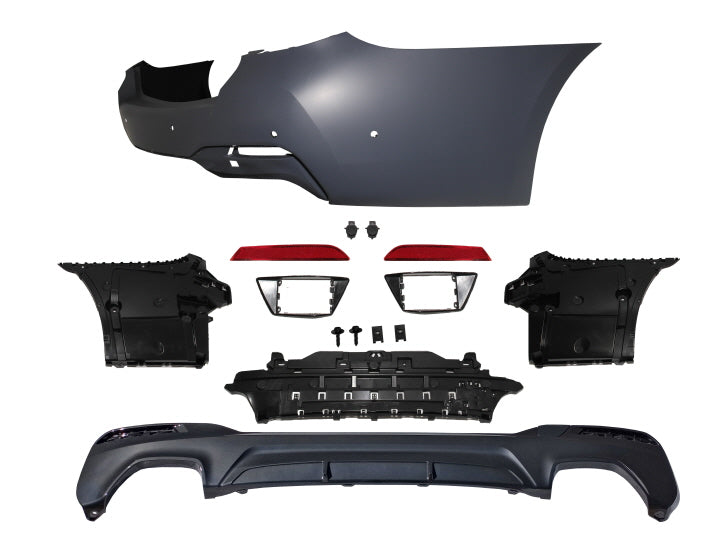 2021-2023 BMW G30 LCI Rear Bumper W/ PDC Covers