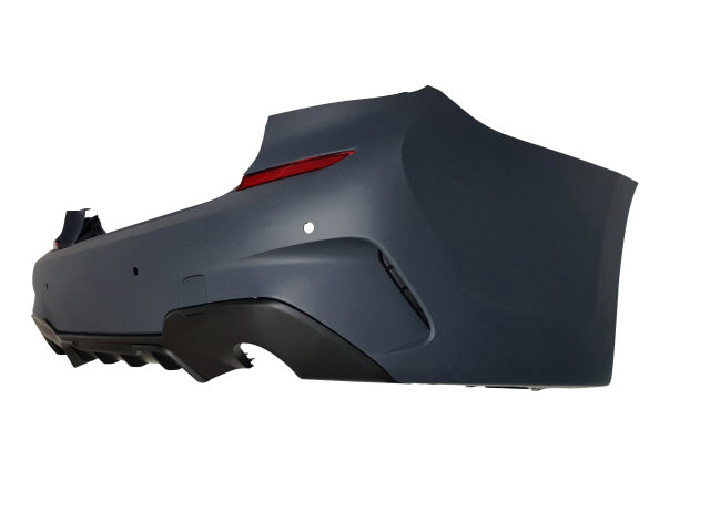 2019-2022 BMW PRE-LCI G20 3 Series, M-Performance Style Rear Bumper With 4 PDC