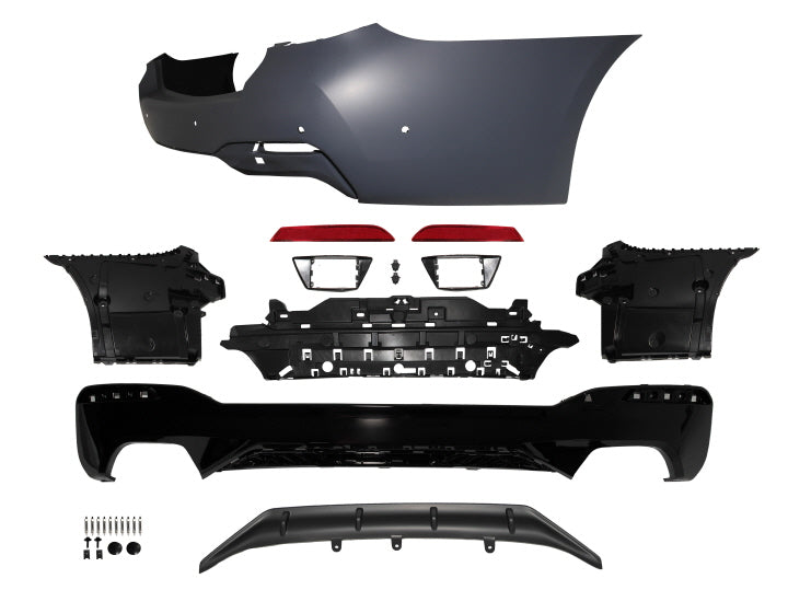 2021-2023 BMW G30 LCI Rear Bumper W/ PDC Covers