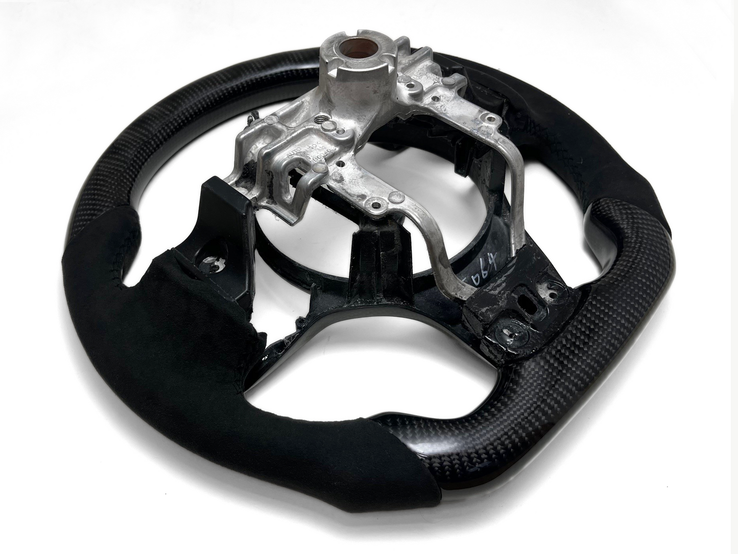 Mitsubishi EVO X Carbon Fiber Steering Wheel Option 3