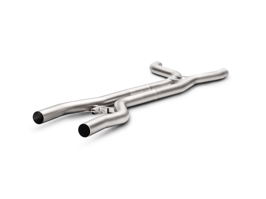 Akrapovic 15-17 Porsche Cayenne GTS (958 FL) Evolution Link Pipe Set (Titanium) E-PO/T/3