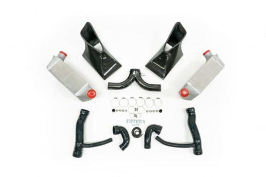 AMS Performance Porsche 997.2TT Alpha Intercooler System (For Stock Framed Turbos) ALP.09.09.0002-2