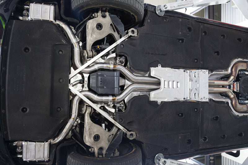 Bentley Continental GT/C/Speed W12 (3G/MSB) - Valved Exhaust + MidPipes (OE Actuators)