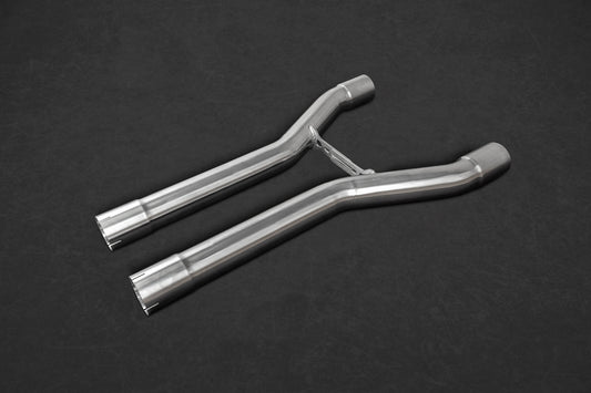 Bentley Continental GT/C/Speed/Supersports W12 (2012+ 2G) - Middle Silencer + Secondary Cat Spare Pipes