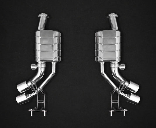 Mercedes AMG G63/550/500 (W463) - ECE Valved Dual Mufflers (CES3)
