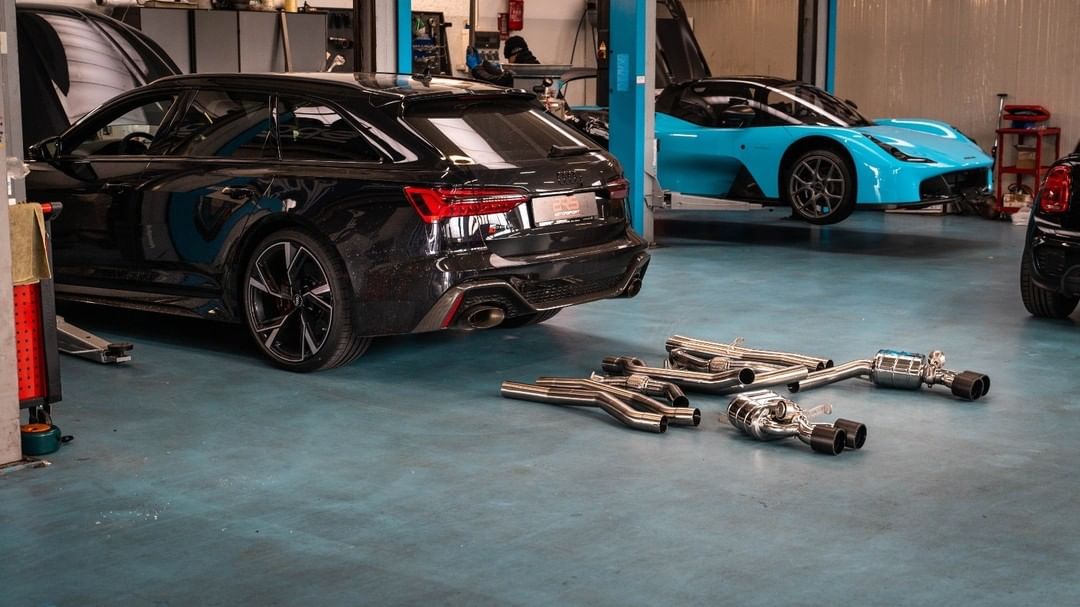 Audi RS6/7 (C8) - Valved Exhaust + Carbon Tips (OE Actuators)