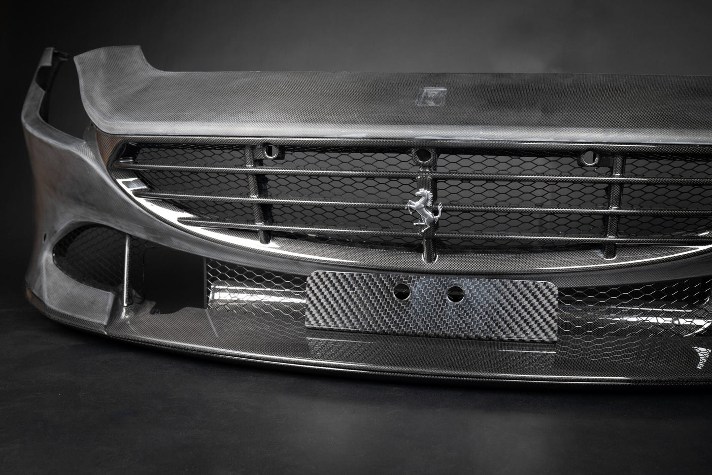 Ferrari Roma - Carbon Fiber Front Bumper (Complete)