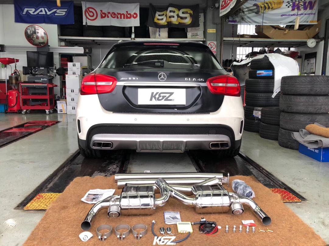 Mercedes AMG GLA45 - Valved Exhaust w Mid-Pipes (CES3)