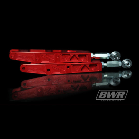 Blackworks BWR Billet Red Rear Lower Control Arms LCA 13-16 Scion FRS Subaru BRZ ZN6