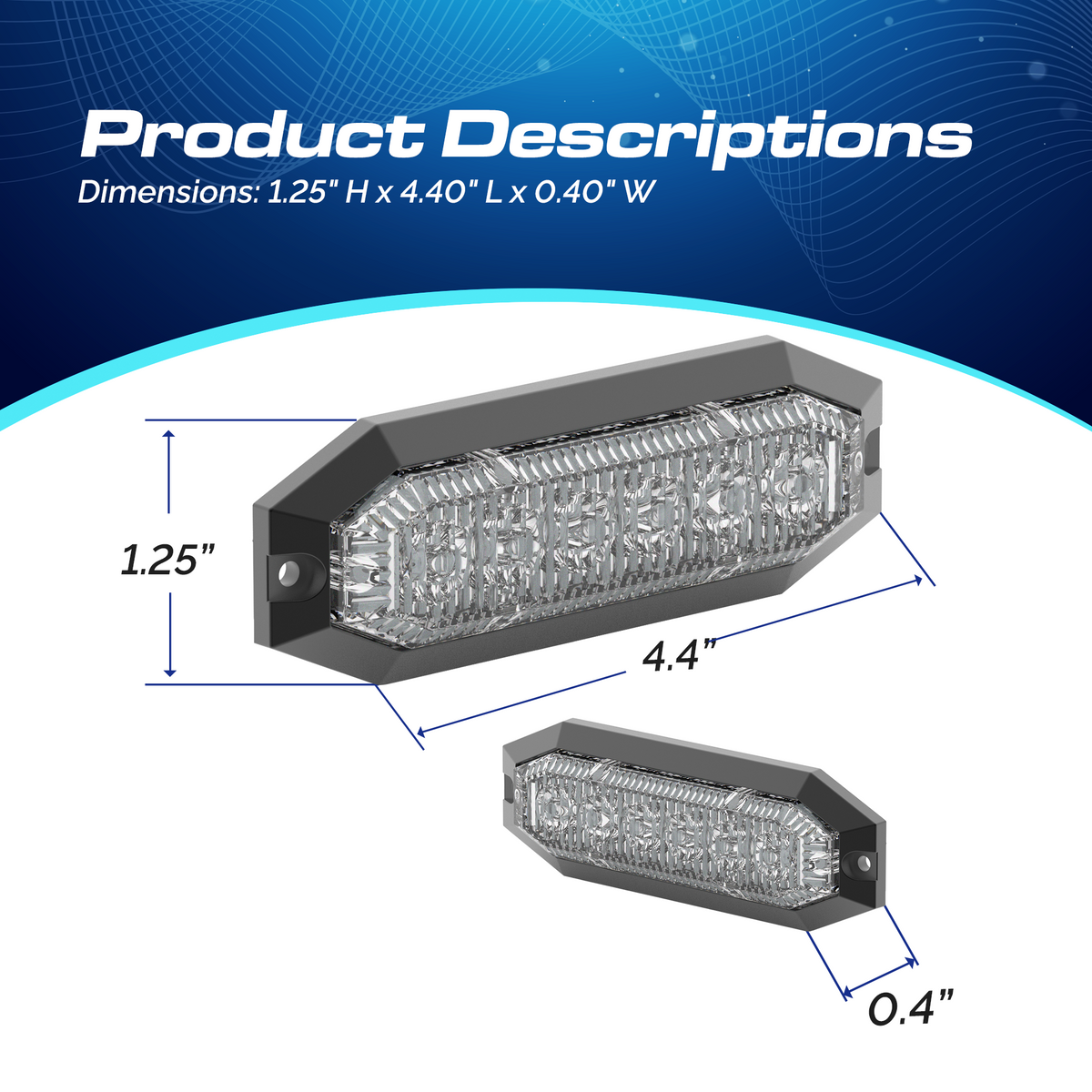 UBL U-Lite Surface Mount LED Grille Light