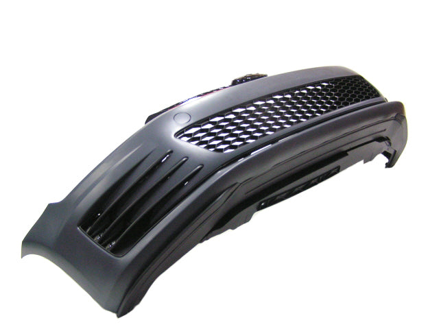 2013-2017 VolksWagen MK7 Golf GTI Front Bumper GTI STYLE NO PDC w/ LED FOG, Red Grille