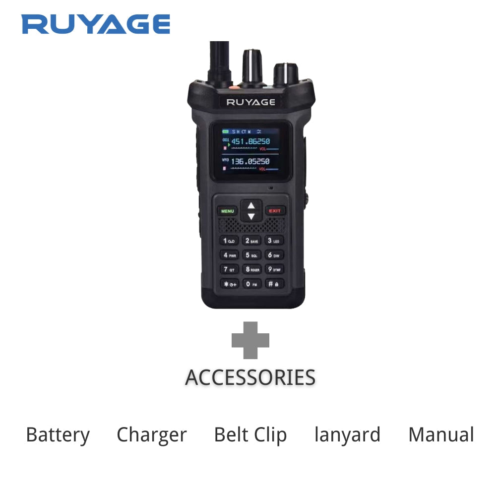 Ruyage Radio Analog Signal 20W Walkie-Talkie(RT20)