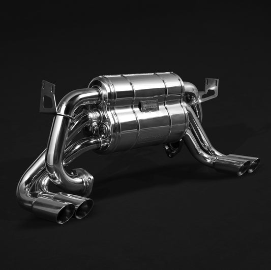 Ferrari 512/Testarossa - Valved Exhaust w Silencer Spare Pipes (EU spec) (CES3)