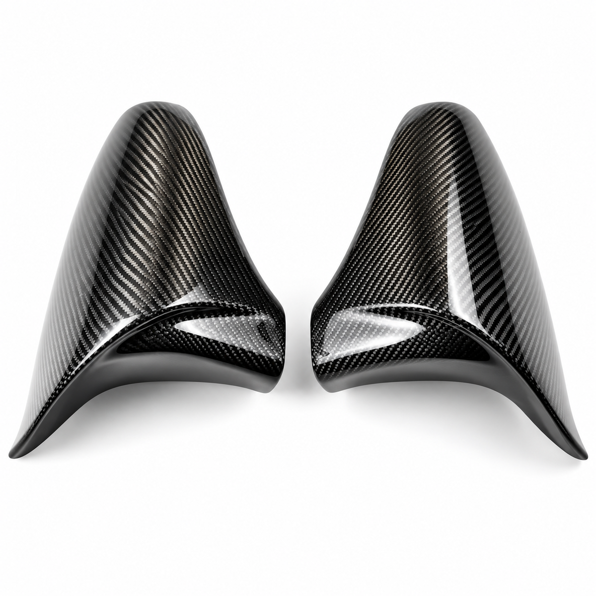 M Style Carbon Fiber Add-On Mirror Cap Covers for Lexus IS200 IS300 IS350
