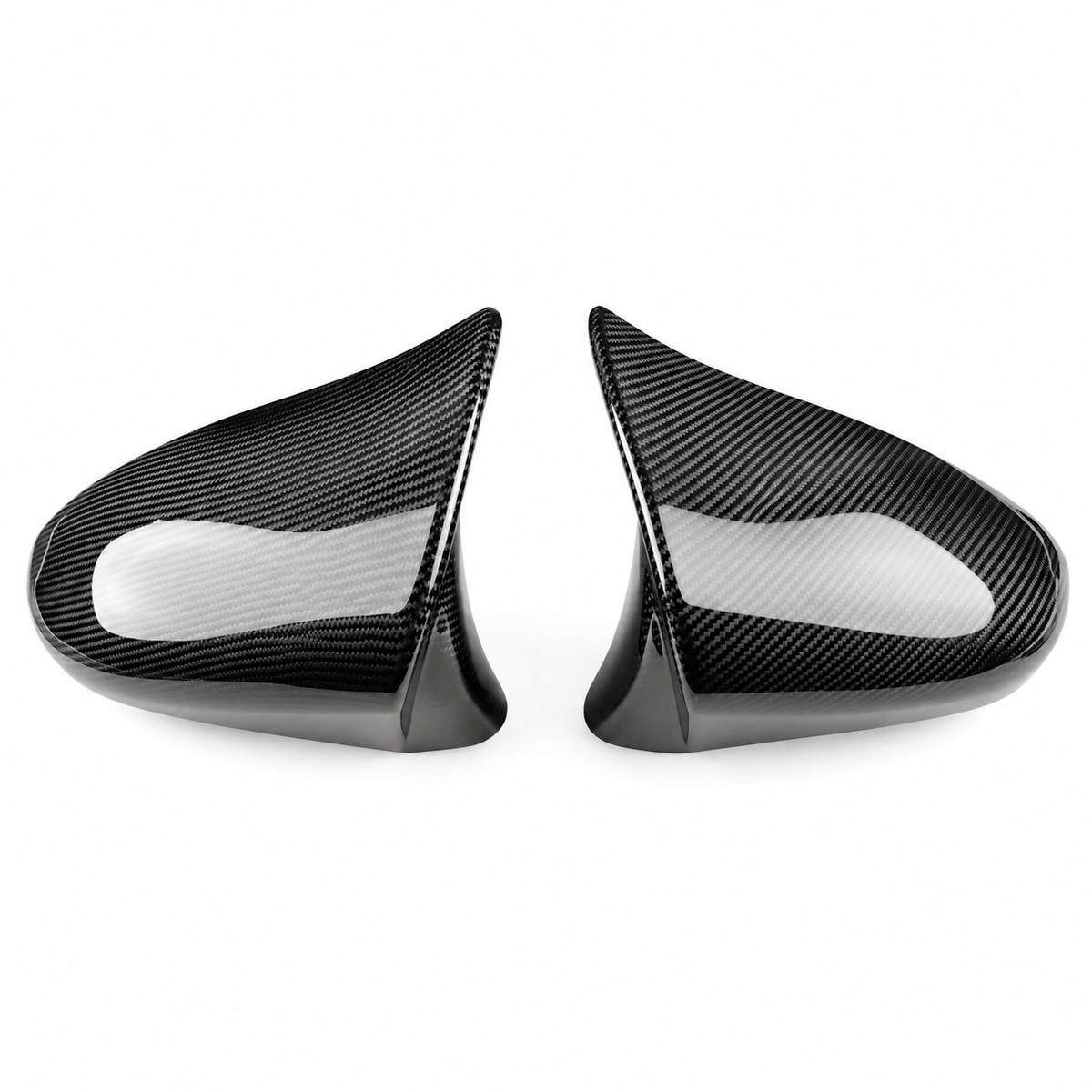 M Style Carbon Fiber Add-On Mirror Cap Covers for Lexus IS200 IS300 IS350