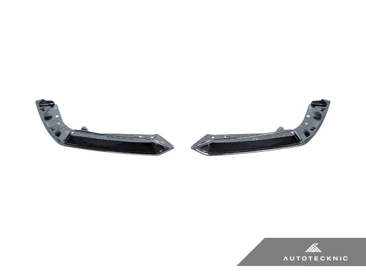 AutoTecknic Performance Dry Carbon Splitter Set - F95 X5M