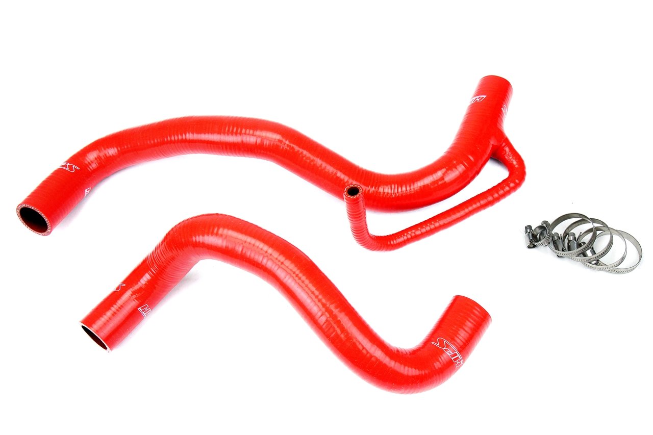 HPS Red Reinforced Silicone Radiator Hose Kit Coolant Scion 08-15 xB
