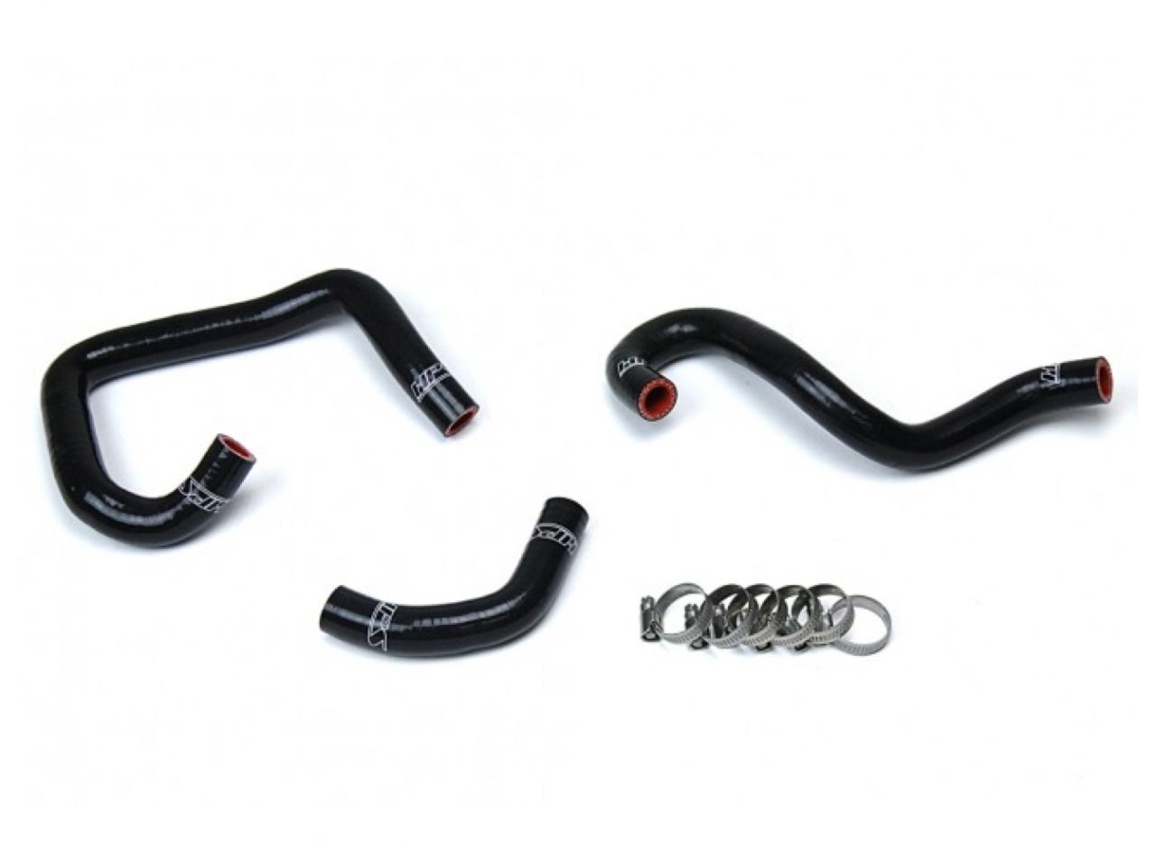 HPS Black Reinforced Silicone Heater Hose Kit Coolant Toyota 93-98 Supra MK4 2JZ Turbo Left Hand Drive