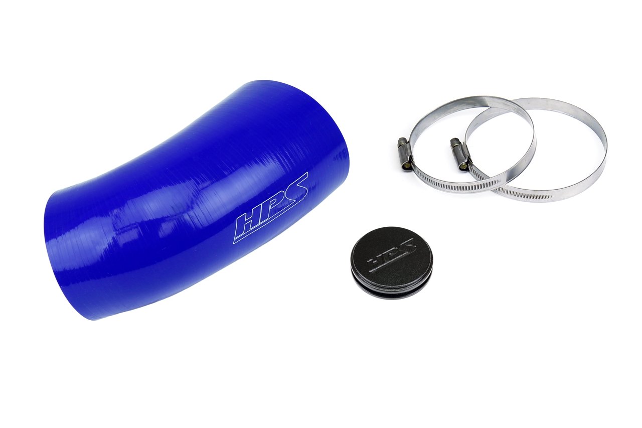 HPS Silicone Post MAF Air Intake Hose Kit 1999-2004 Porsche 911 Carrera C2 C4 3.4L/3.6L F6, 57-2077