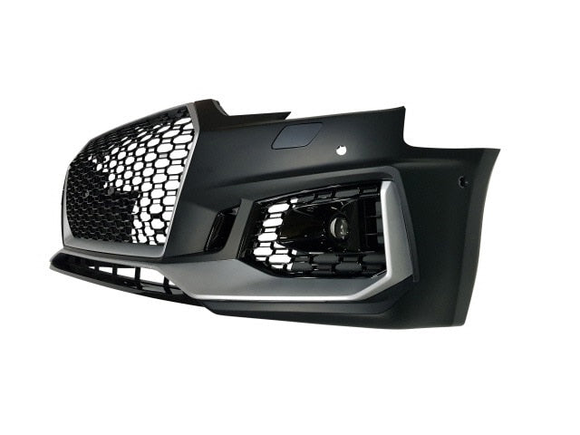 2017-2019 B9 Audi A4, RS4 Style Front Bumper W/ Grille