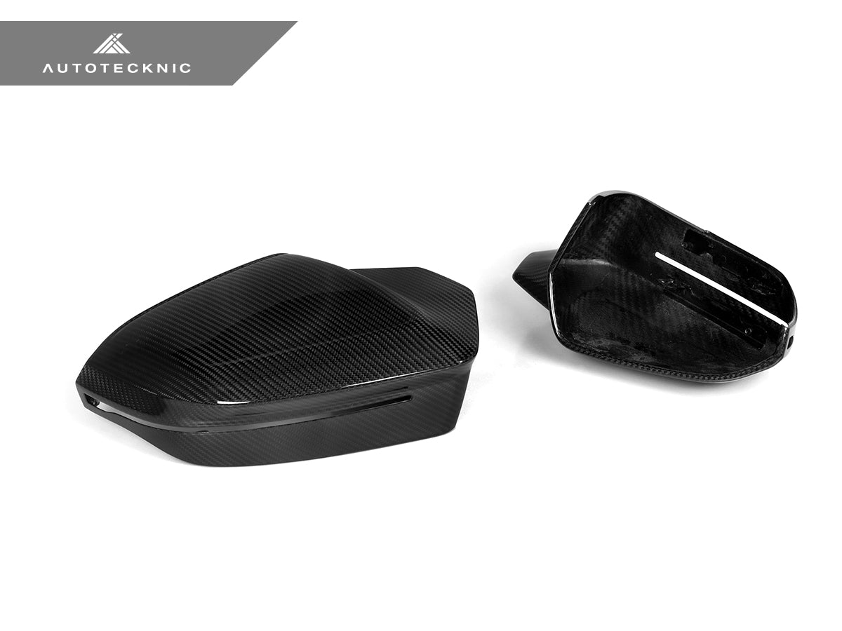 AutoTecknic Dry Carbon Fiber Mirror Cap Set - G90/ G99 M5