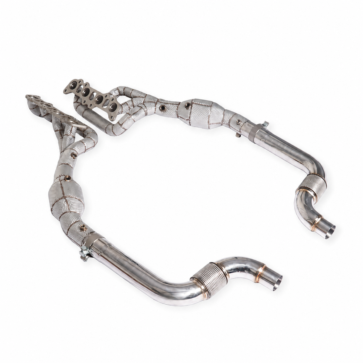 Performance Long Tube Exhaust Headers for Ford Mustang GT 5.0L V8