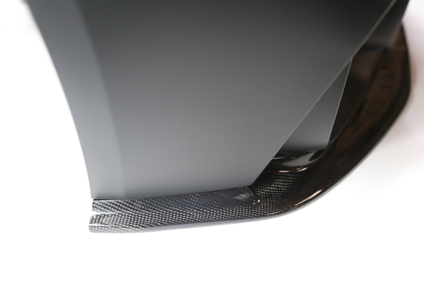 BMW F32 V-Style Carbon Fiber Lip for GoodGo F32 M4 Front Bumper
