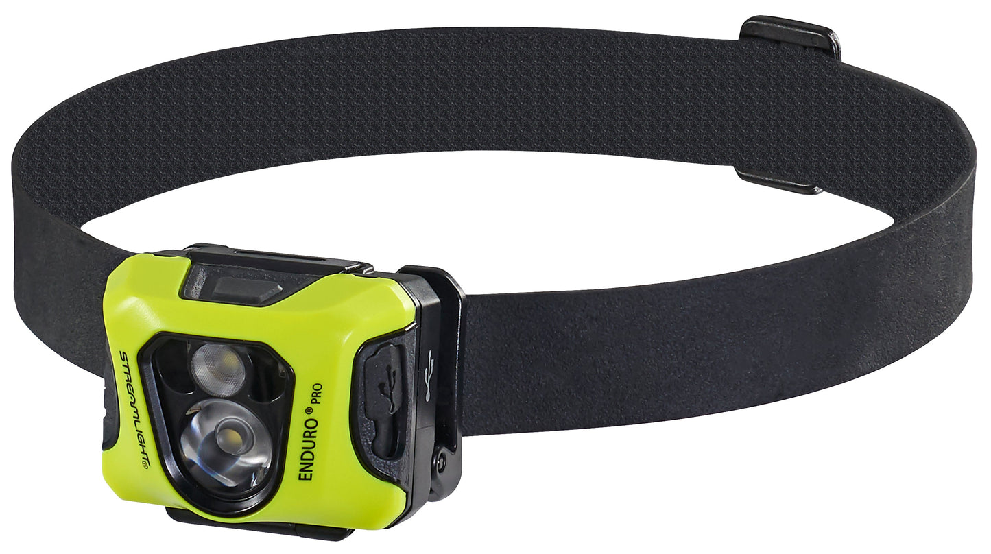 Streamlight Enduro® Pro Rechargeable USB LED Headlamp Flashlight Yellow 61435