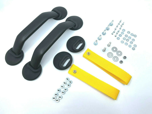 Interior Door Pull Kit Handle Kit for Porsche 911 930 964 965 74-94 RS Yellow