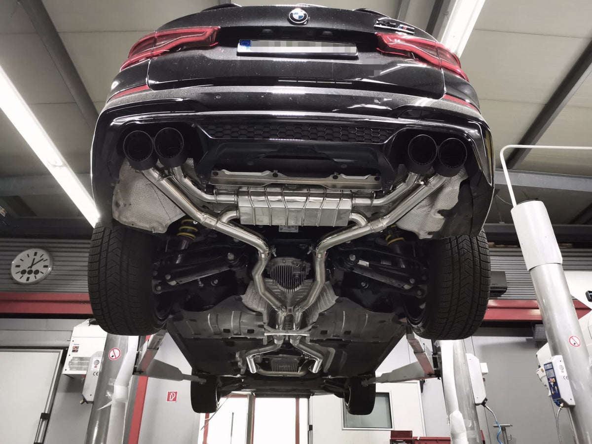 Capri Cellular BMW X3M Competition (G01/F97) - Exhaust System, 200 Cell Midpipe + Car ...