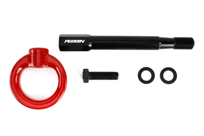 Perrin [13-22 BRZ, 13-16 FRS, 17-21 GT86, 2022 GR86] Rear Tow Hook Red | PSP-BDY-255RD
