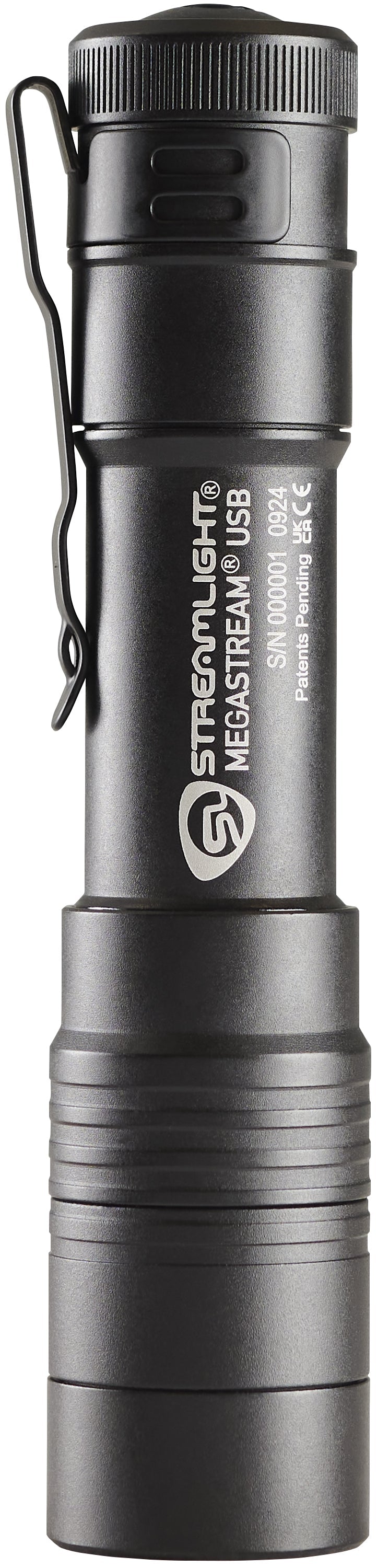 Streamlight MegaStream® Rechargeable USB LED Flashlight Black 66210