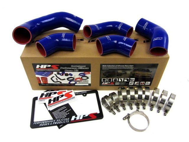 HPS Blue Reinforced Silicone Intercooler Hose Kit Mitsubishi 03-07 Lancer EVO 8 9 MR US-Spec