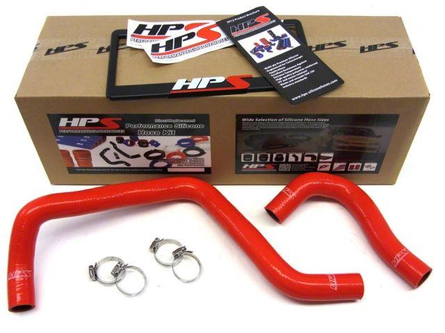 HPS Red Reinforced Silicone Radiator Hose Kit Coolant Acura 94-01 Integra LS RS GS GSR