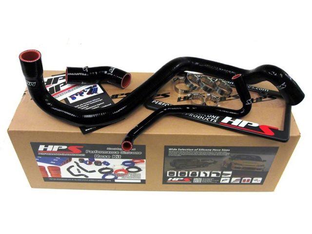 HPS Black Reinforced Silicone Radiator Hose Kit Coolant Audi 99-06 TT 225HP