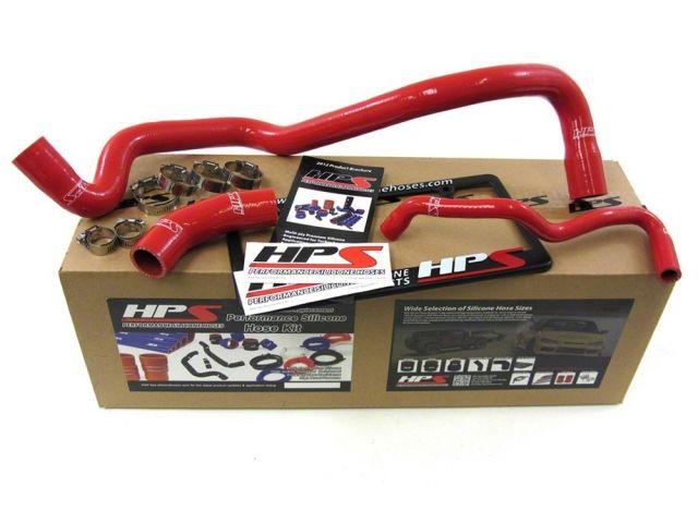 HPS Red Reinforced Silicone Radiator Hose Kit Coolant Audi 99-06 TT 225HP