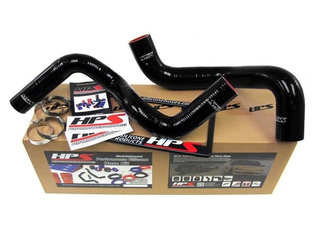 HPS Black Reinforced Silicone Radiator Hose Kit Coolant Dodge 96-02 Viper
