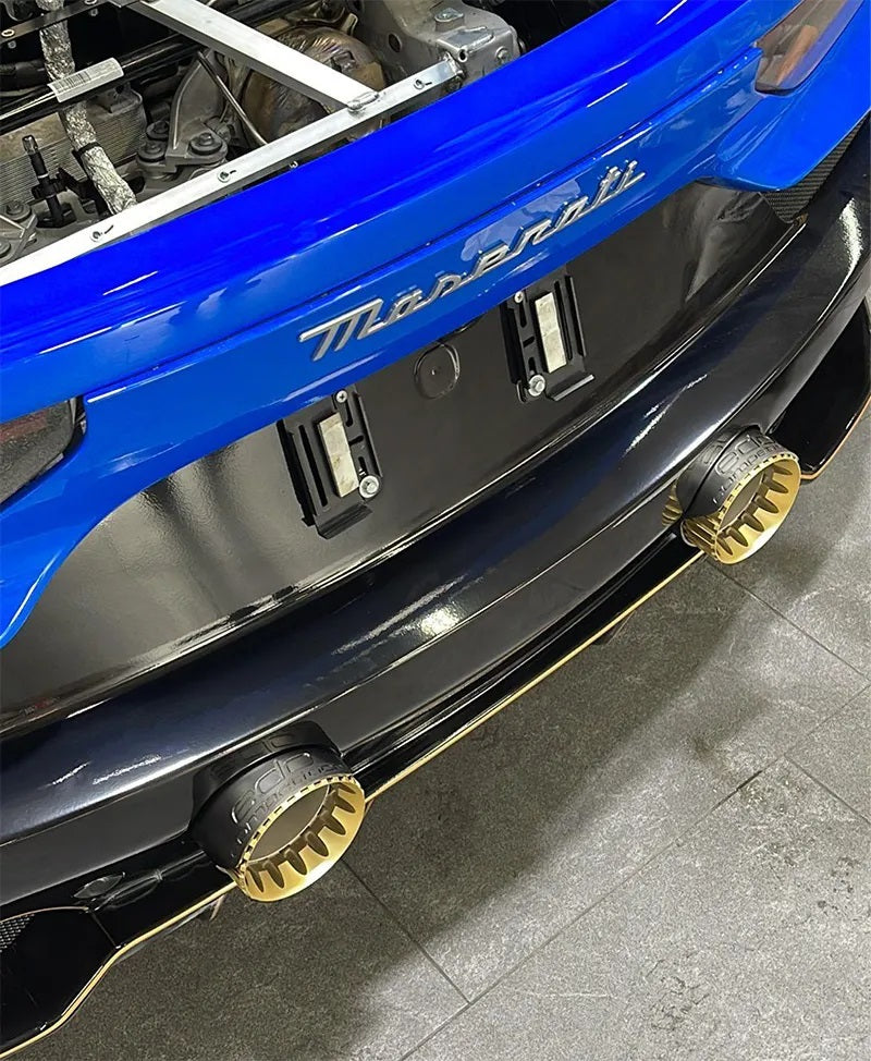 Maserati MC20/MCPura - Valved Exhaust + Wicrom Tips