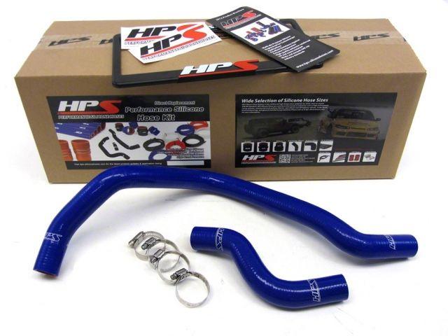 HPS Blue Reinforced Silicone Radiator Hose Kit Coolant Honda 92-00 Civic SOHC D15 D16